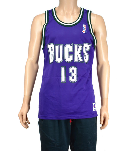 Milwaukee Bucks Glenn Robinson Champion Jersey Sz. 44