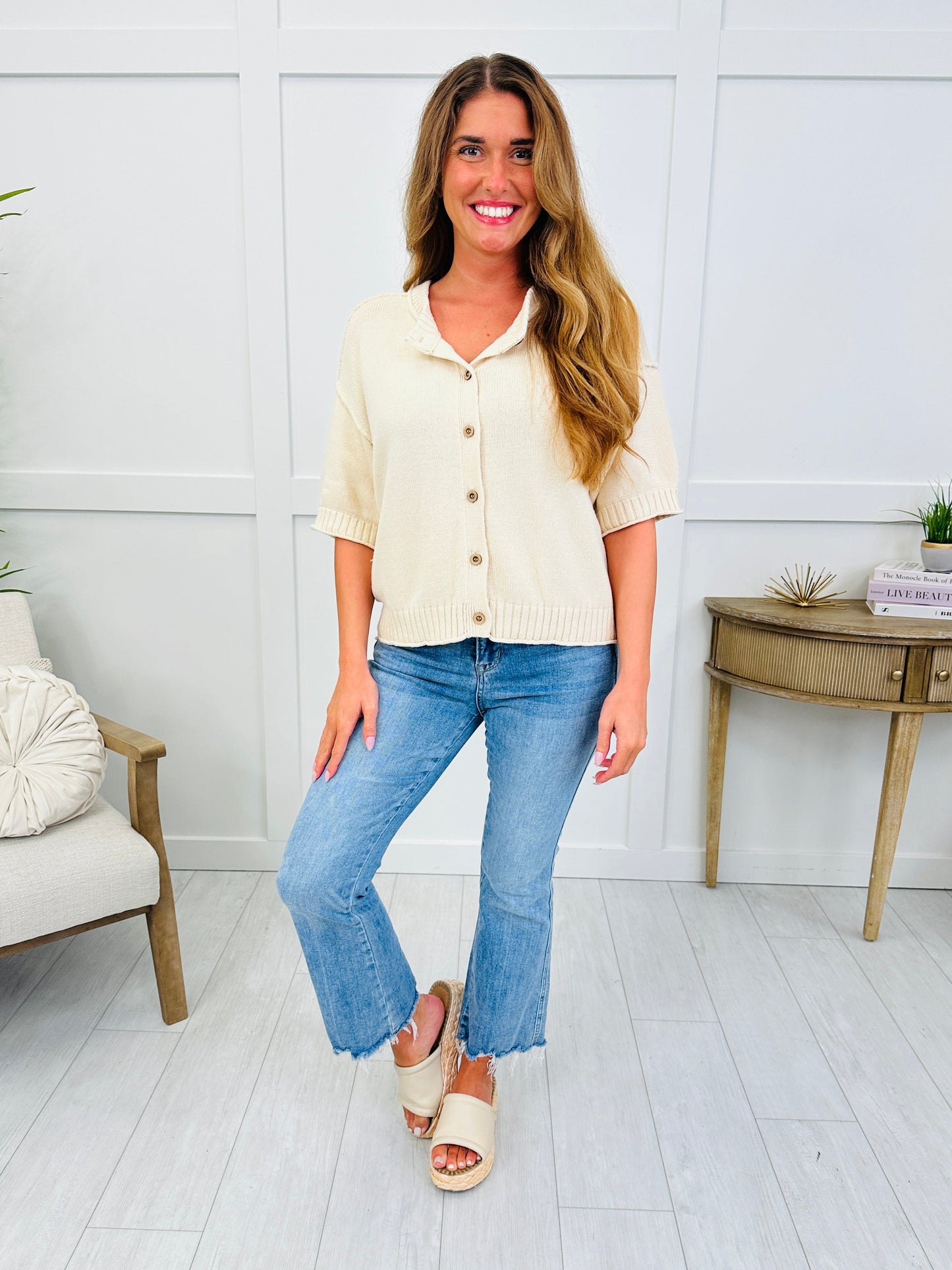 The Easy Button Cardigan