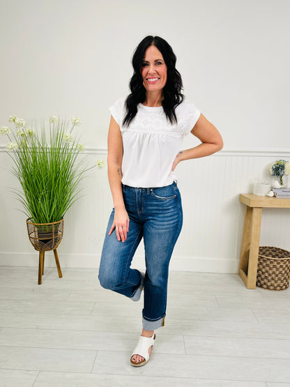 Get It Straight Tummy Control Straight Jeans