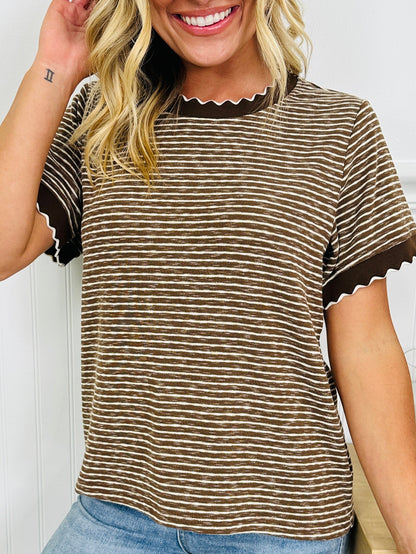 Scalloped & Sweet Top In Multiple Colors