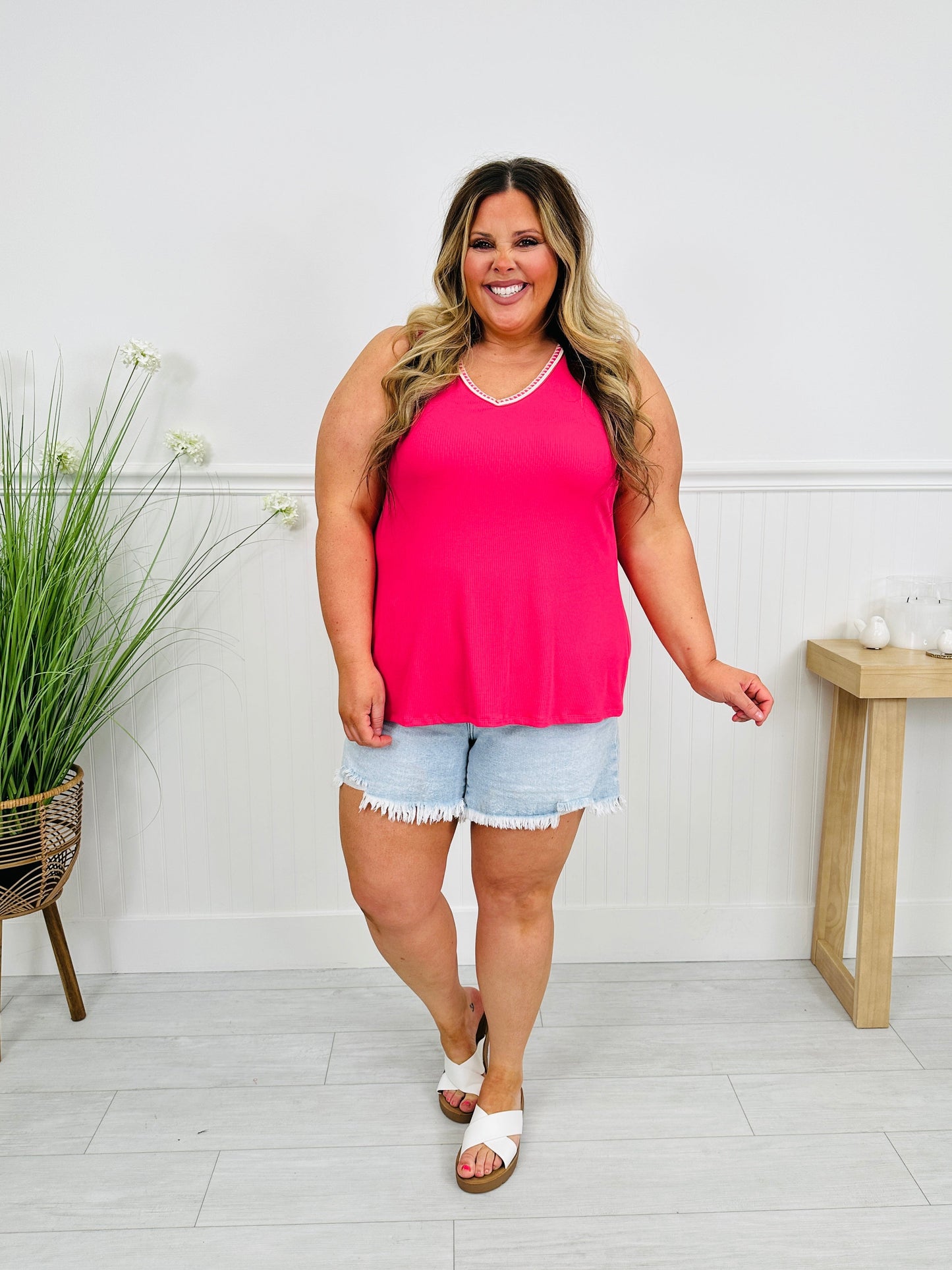 Warm Weather Vibes Tank Top In Multiple Colors