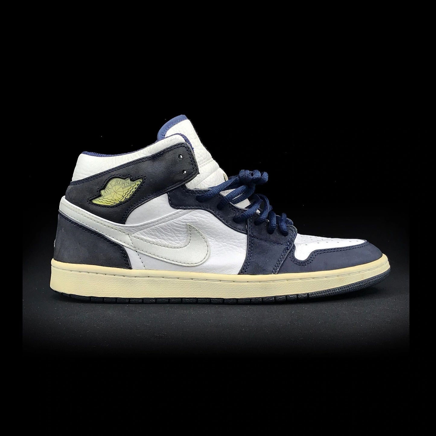 Nike Air Jordan 1 Retro + White / Navy 2001 Release Size 10