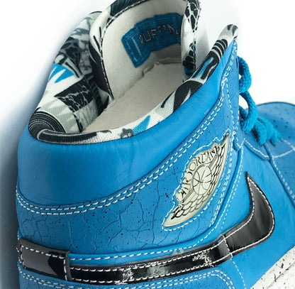 Nike Air Jordan 1 Retro 2009 Quai 54 Tournament Ruff 'N' Tuff Size 9