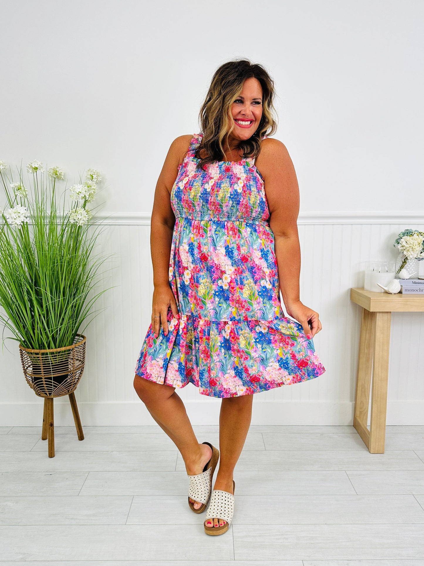 Bloom All Season Dress in Charleston Print