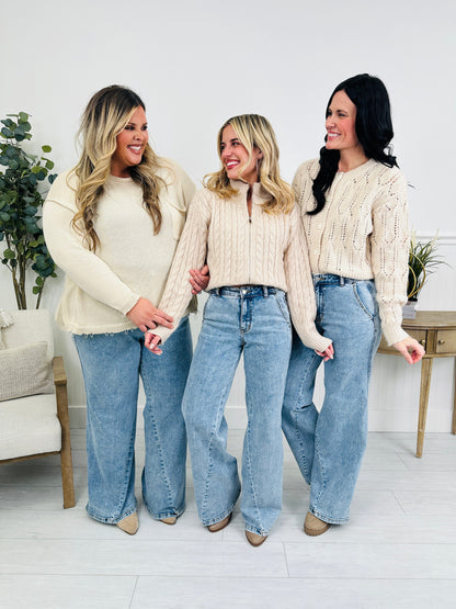 Judy Blue Forever Favorite Retro Wide Leg Jeans