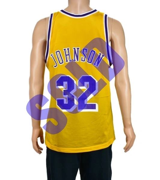 Magic Johnson Los Angeles Lakers Champion Jersey Sz. 44