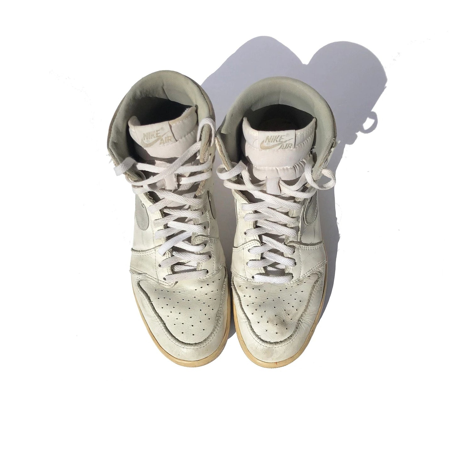 Nike Air Jordan 1 OG 1985 White / Natural Gray Size 12