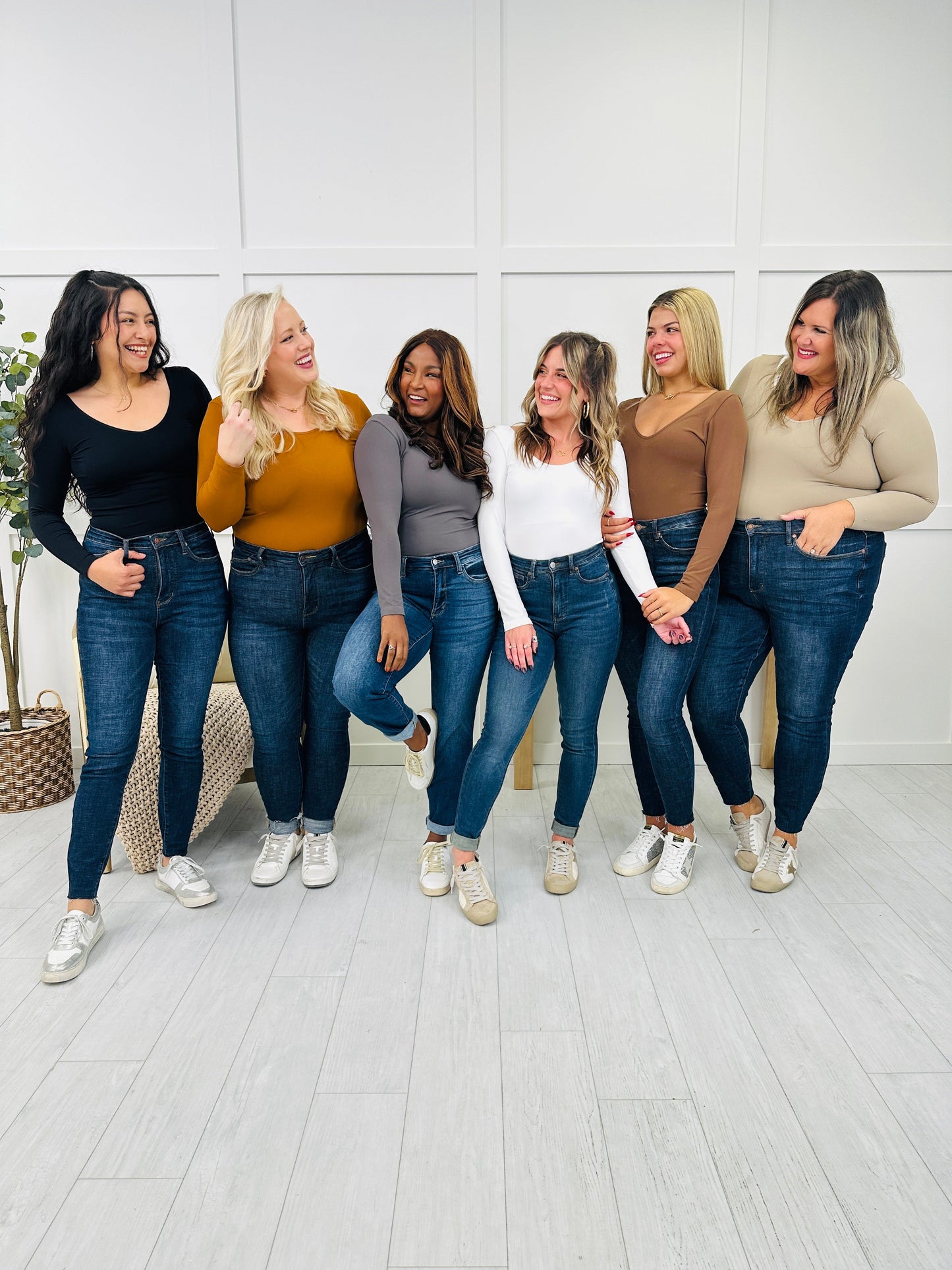 Seamless Reversible V Neck Long Sleeve Shapewear Top in Multiple Colors