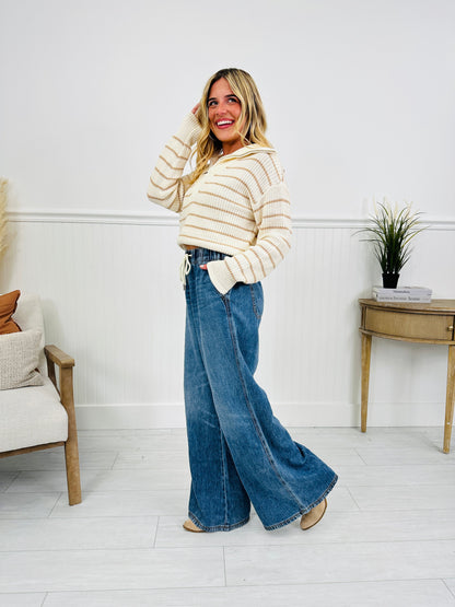 Judy Blue Easy Does It Featherweight Palazzo Jeans