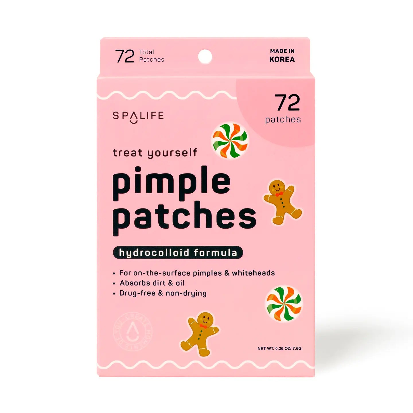 Christmas Holiday Gingerbread & Candies Pimple Patches
