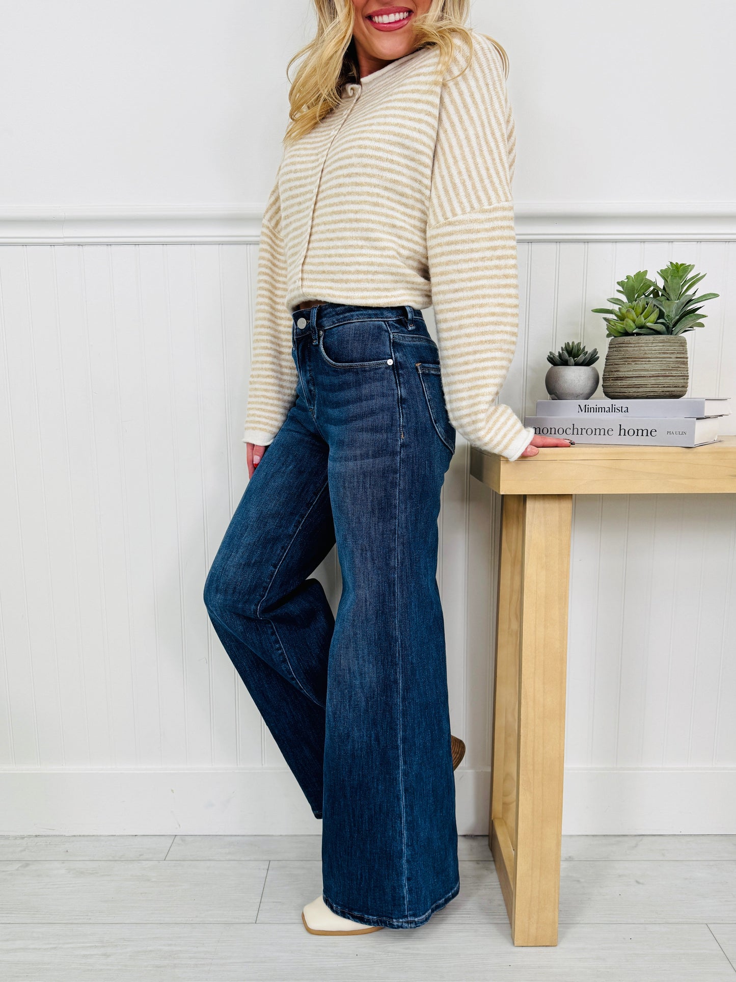 Especially Four You Wide Leg Jeans in Four Inseams