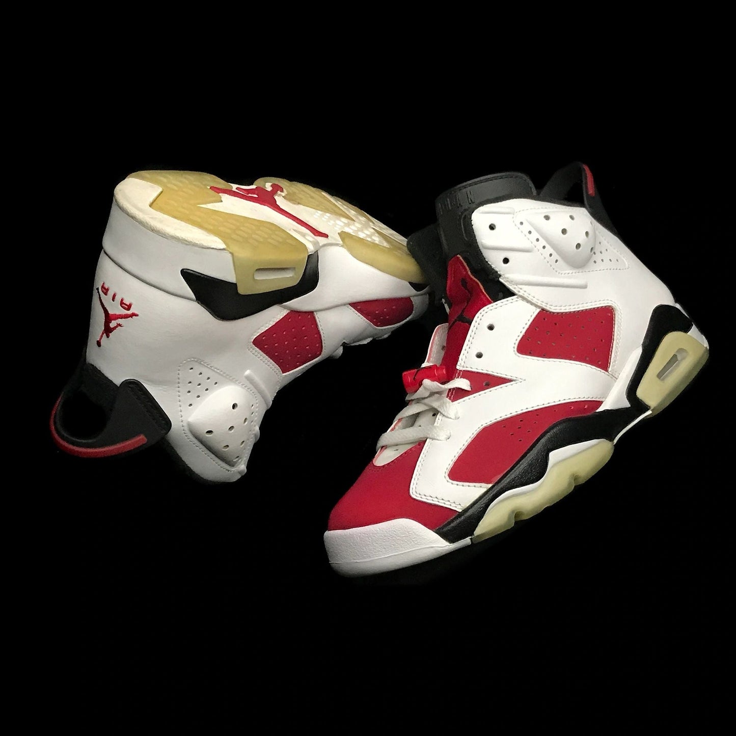 Nike Air Jordan 6 VI Retro Carmine Rare SAMPLE Size Mens 7