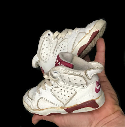 Nike Air Jordan 6 VI 1991 Original Maroon Baby Toddler Shoes