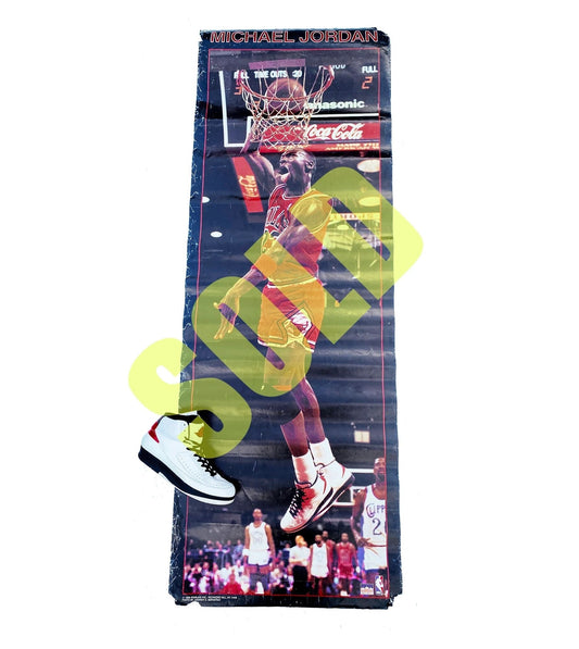 Michael Jordan Lifesize Door Poster Original Starline 1988