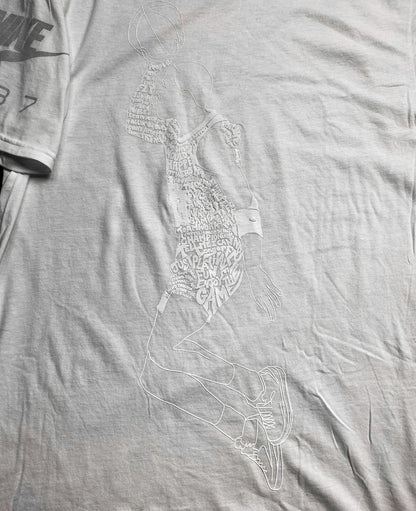 Nike Air Jordan 2 1987 Shoe Graphics Sample T-Shirt