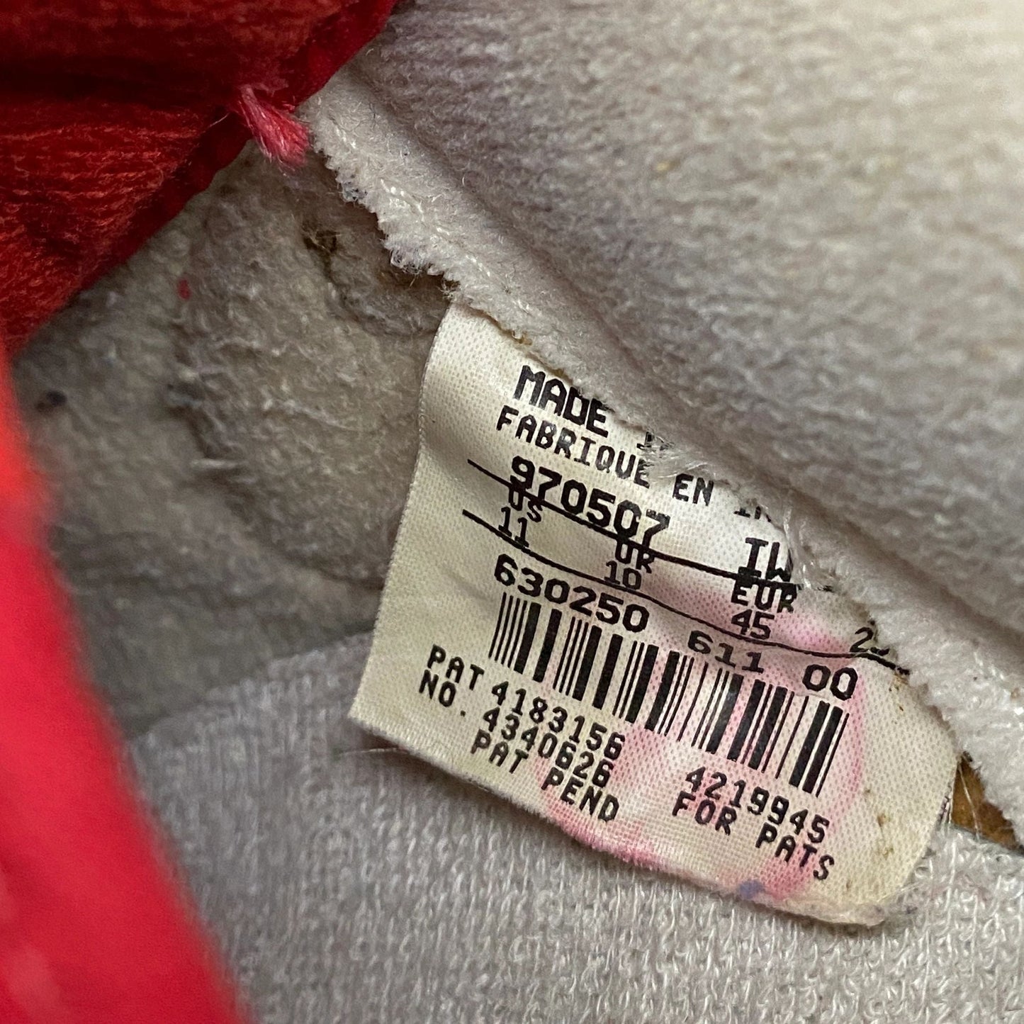 Nike Air Force 1 Low CL Red Jewel 1997 Size 11