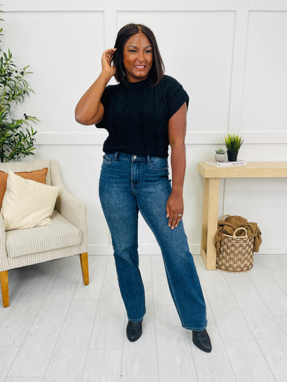 Judy Blue Straight Up Stud Straight Leg Jeans