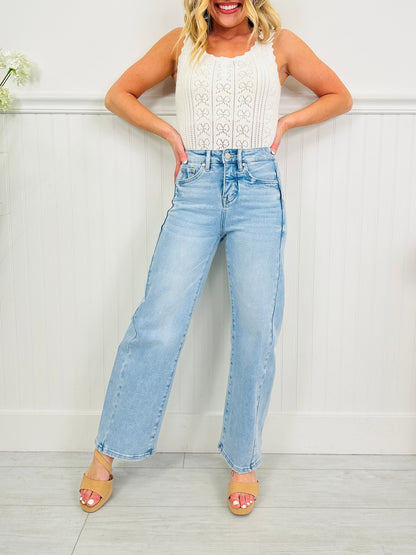 Be Bold Slim Barrel Tummy Control Jeans