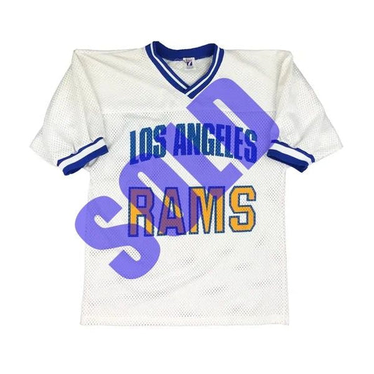 Los Angeles Rams 90's Logo 7 Pullover Jersey