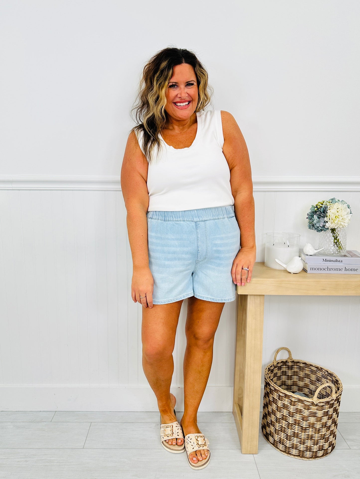 Judy Blue Pull It Together Boxer Shorts
