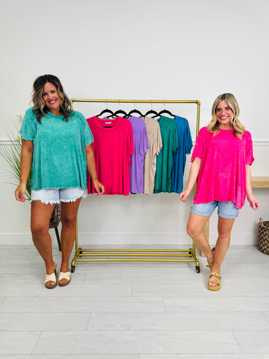 You'll Live In It Top in Multiple Colors