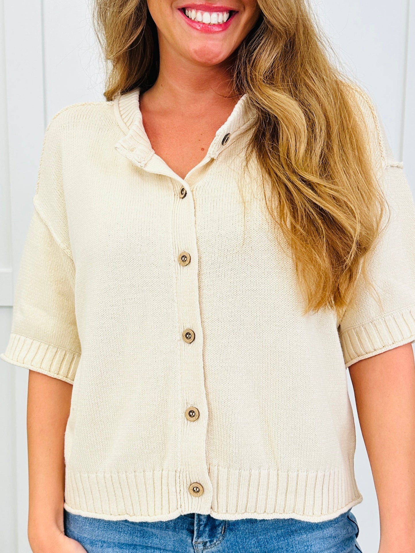 The Easy Button Cardigan