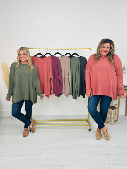 Falling For You Top In Multiple Colors