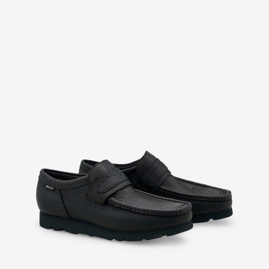 Wallabee Loafer GTX Black Leather