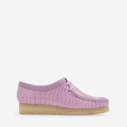 Women's Wallabee Mauve Croc
