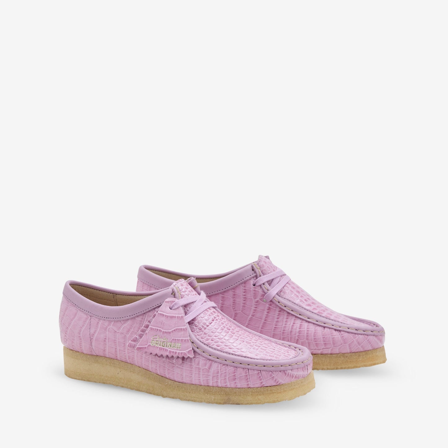 Women's Wallabee Mauve Croc