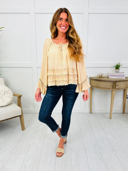 Dreamer's Delight Top In Almond