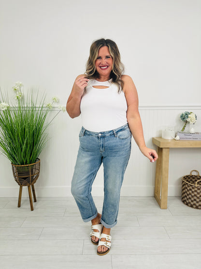 Judy Blue Keep Your Cool Cooling Boyfriend Jeans