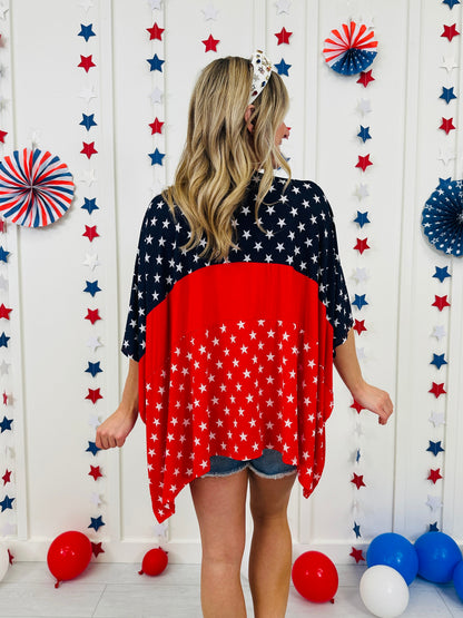 Sea To Shining Sea Cardigan