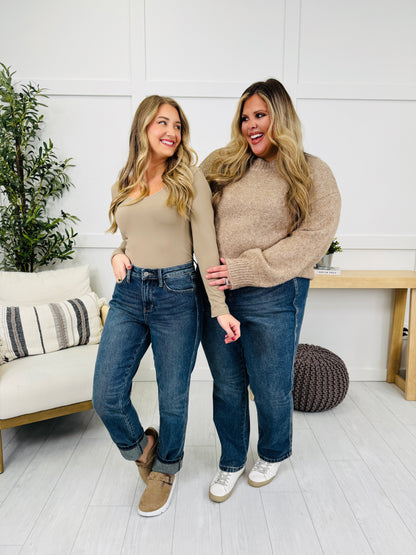 Judy Blue Straight to Style Rigid Magic Straight Leg Jeans