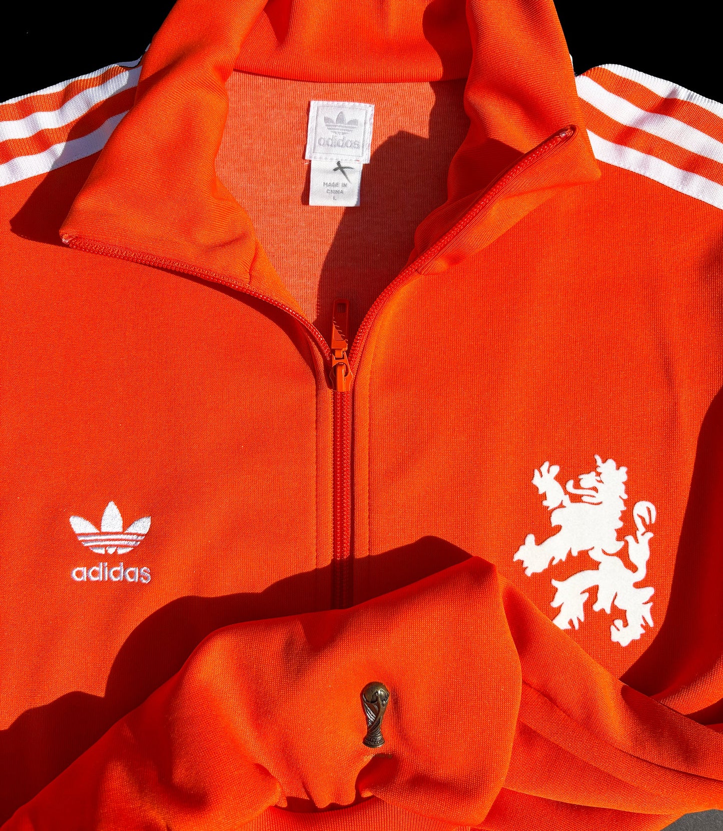Netherlands 1974 World Cup Adidas Warm Up Track Jacket