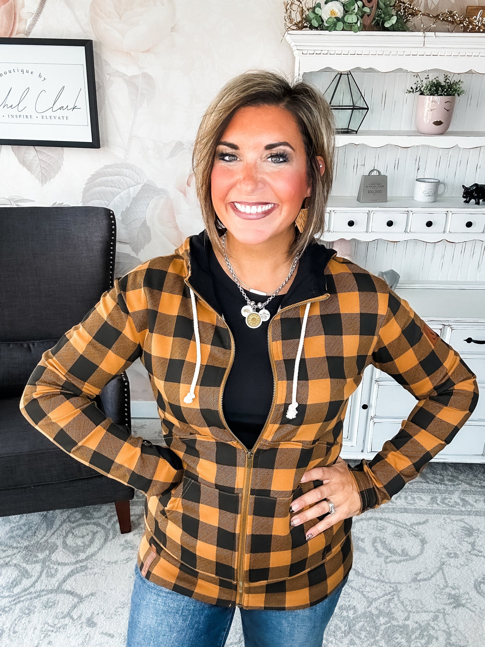 Ampersand Avenue Fullzip Sweatshirt Out of the Woods