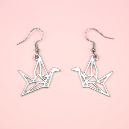 Crane Earrings