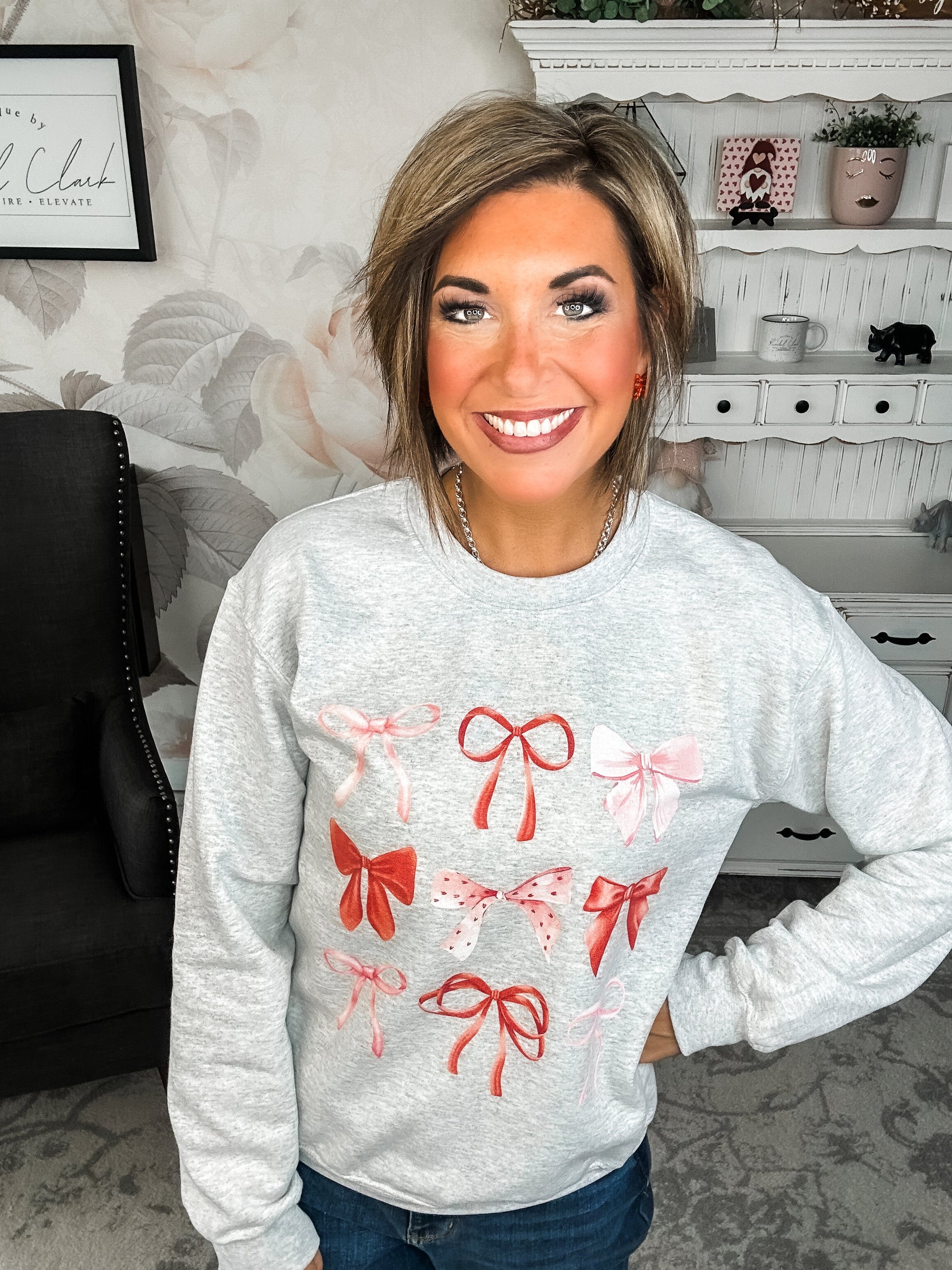 Bows For The Girls Sweatshirt