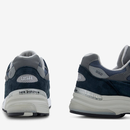 U992NY Navy | Grey | Silver Metallic