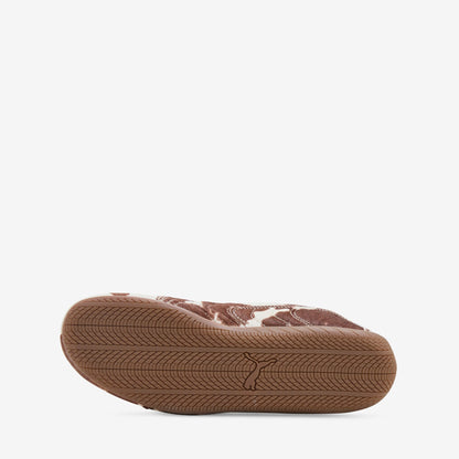 Women's Speedcat Cow Chocolate Brown | Gum