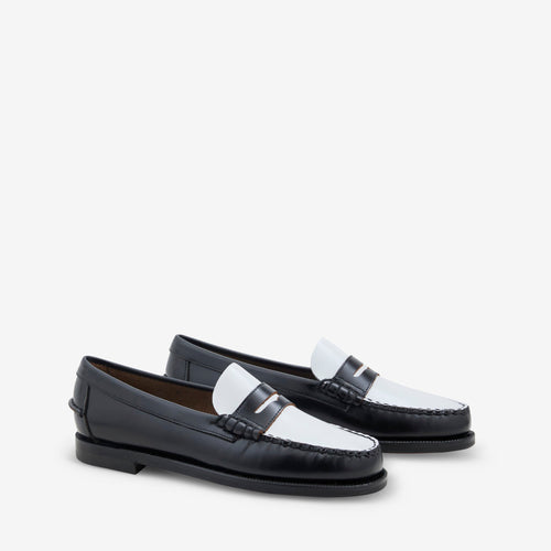 Women's Classic Dan Loafer Black | White