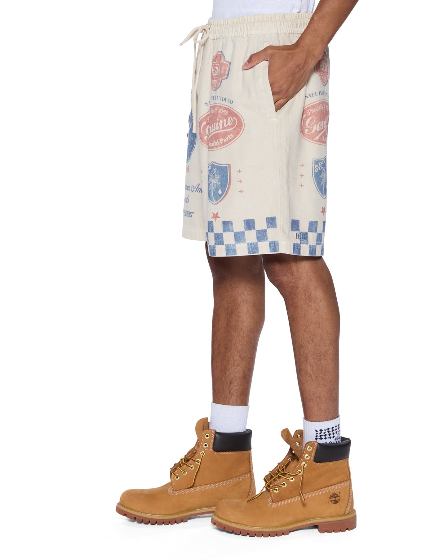 PITT LANE LIFE SHORT PRINTED