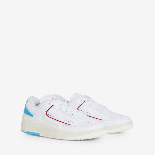 Women's Air Jordan 2 Retro Low White | Gym Red | Dk Powder Blue | Sail