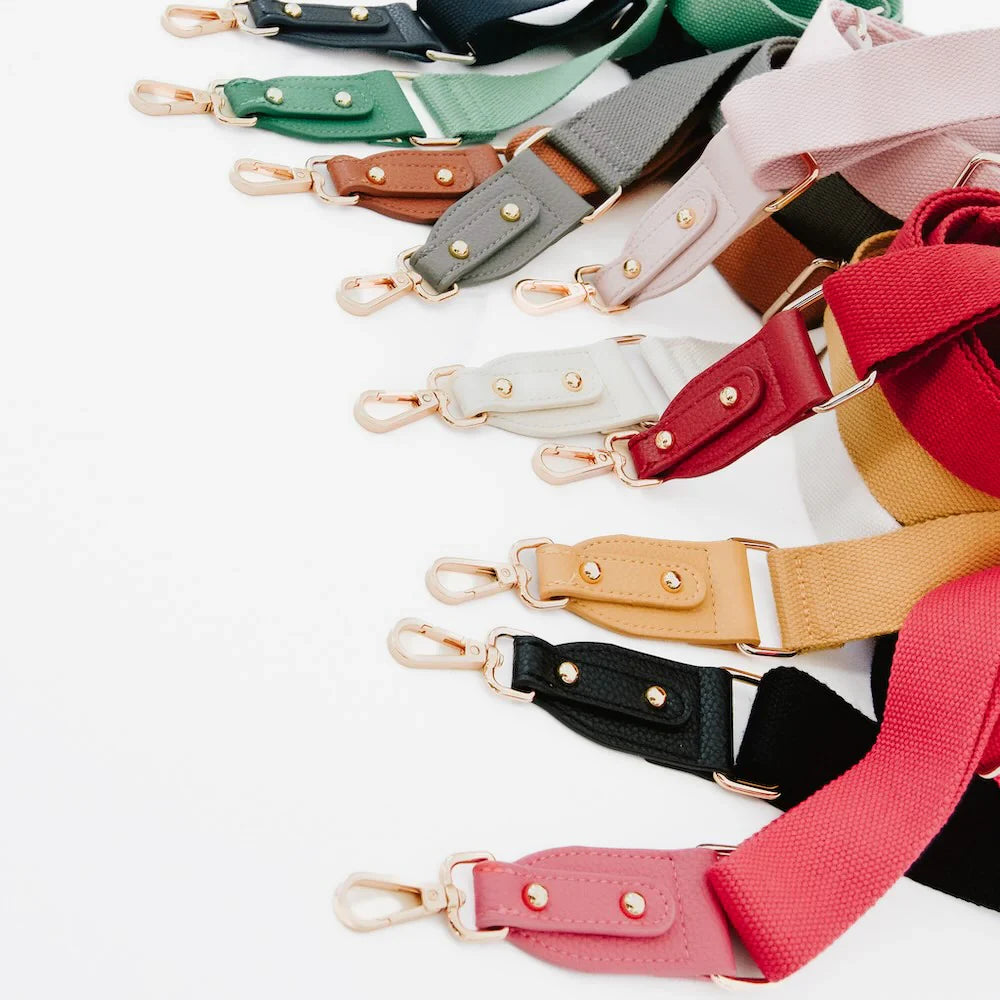 Callie Canvas Adjustable Strap - Mustard