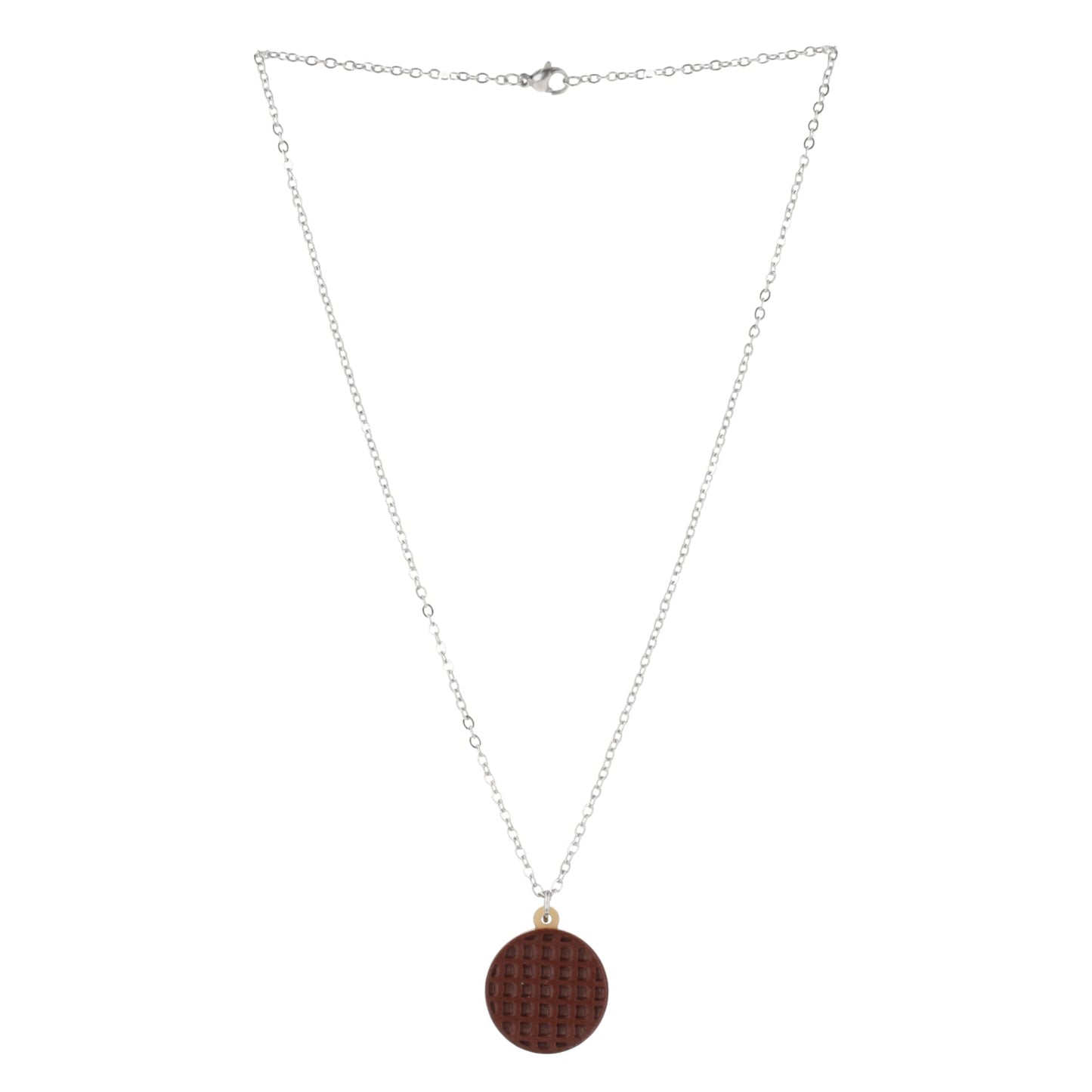 Chocolate Digestive Biscuit Necklace