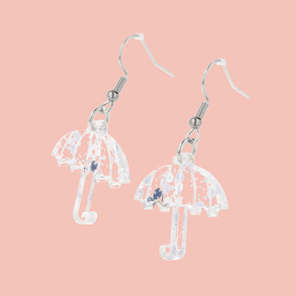 Confetti April Shower Earrings - Lilac